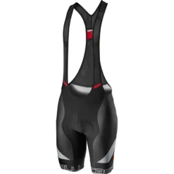 Castelli Competizione Kit Bib Shorts - Black/White/Red -Sportful Shop 01 4521007 656202