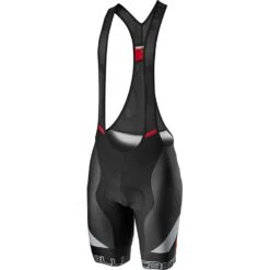 Castelli Competizione Kit Bib Shorts - Black/White/Red -Sportful Shop 01 4521007 656203 1