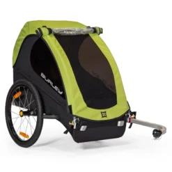 Burley Minnow Child Trailer - Green -Sportful Shop 1 2019 minnow main