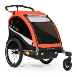 Burley Cub X Child Trailer - Atomic Red -Sportful Shop 1 cub x main webex