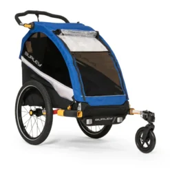 Burley DLite Single Child Trailer - Blue -Sportful Shop 1 dlite single main webex