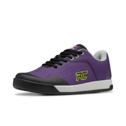 Ride Concepts Hellion Men's Flat MTB Shoes - Purple/Lime -Sportful Shop 10 6