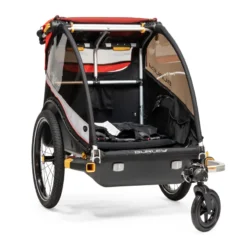 Burley Cub X Child Trailer - Atomic Red -Sportful Shop 10 cub x seat down webex