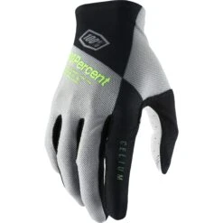 100 Percent Celium Long Finger Gloves - Fluo Yellow -Sportful Shop 10005 423 1