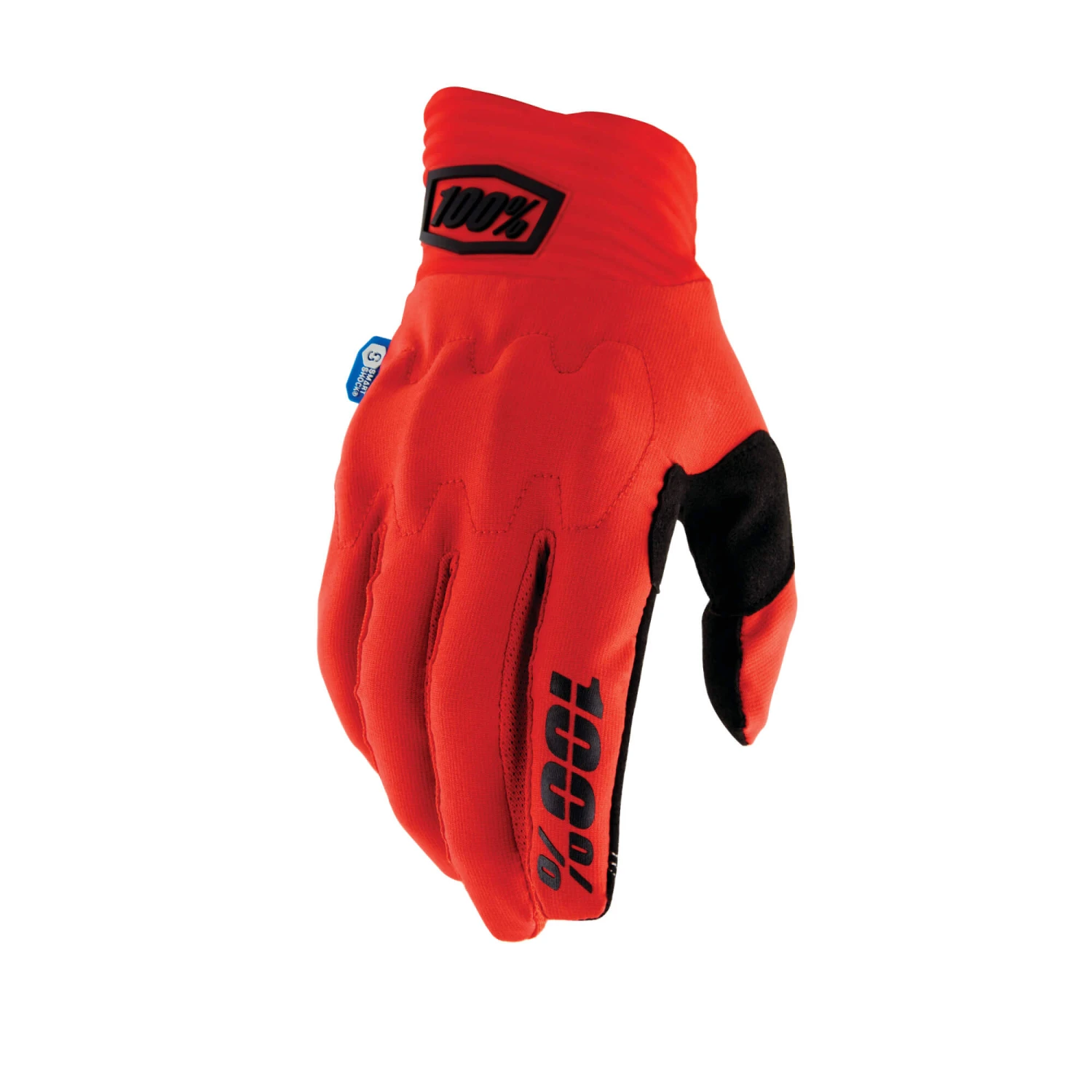 100 Percent Cognito Smart Shock Long Finger MTB Gloves - Fluo Orange 7 100 Percent Cognito Smart Shock Long Finger MTB Gloves - Fluo Orange - Image 5
