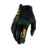 100 Percent ITrack Youth Long Finger Gloves - Black -Sportful Shop 10015 477201