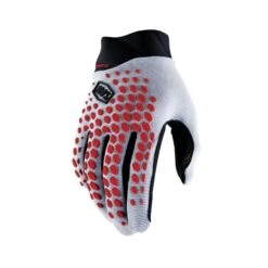 100 Percent Geomatic Long Finger Gloves - Red