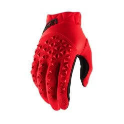 100 Percent Airmatic MTB Gloves - Blue/Black -Sportful Shop 100AirmaticRedBlack 1