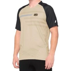 100 Percent Celium Short Sleeve Jersey - Black/Mustard -Sportful Shop 100CeliumJerseyGrey 1