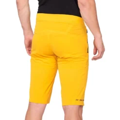 100 Percent Celium Baggy Shorts - Mustard -Sportful Shop 100CeliumShortsMustard 2