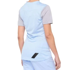 100 Percent Ridecamp Womens Short Sleeve Jersey - Powder Blue/Grey -Sportful Shop 100RidecampWJerseyPBG 2