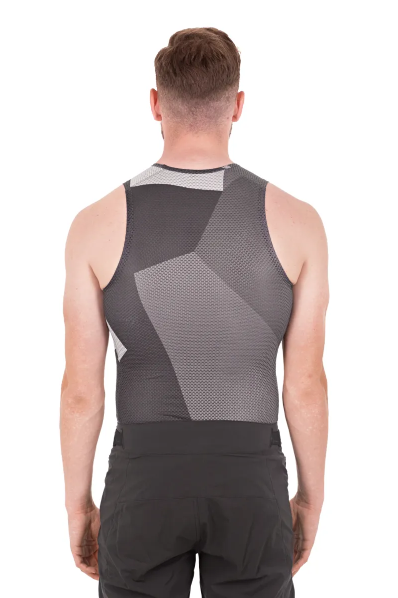 Cube Mesh Sleeveless Baselayer - Grey Camo 5 Cube Mesh Sleeveless Baselayer - Grey Camo - Image 3