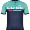 Cube Junior Teamline Short Sleeve Jersey - Blue/Red/Grey -Sportful Shop 10785 1 2