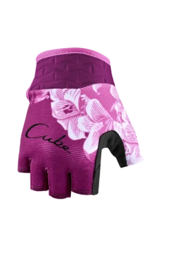 Cube Performance Junior Short Finger Gloves - Blue/Mint -Sportful Shop 10833 1 1