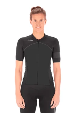 Cube Blackline Women's Short Sleeve Jersey - Black -Sportful Shop 11018 0