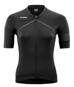 Cube Blackline Women's Short Sleeve Jersey - Black -Sportful Shop 11018 6