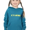Cube Junior Organic Hoodie - Petrol