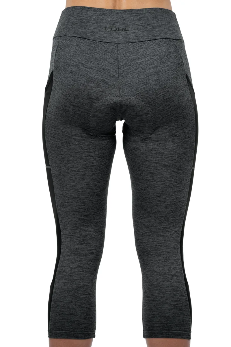 Cube ATX Womens Cropped Tights - Grey Melange 3 Cube ATX Womens Cropped Tights - Grey Melange