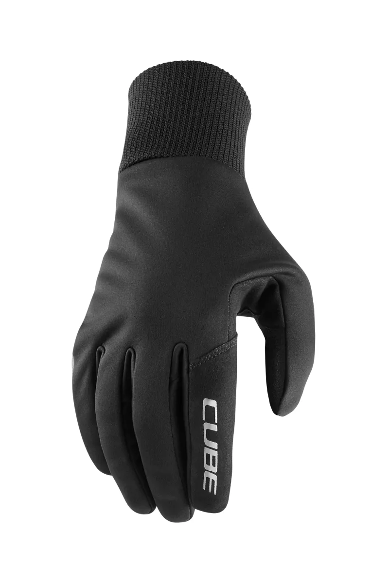 Cube Performance All Season Long Finger Gloves - Black 4 Cube Performance All Season Long Finger Gloves - Black - Image 2