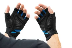 Cube X Natural Fit Short Finger Gloves - Blue/Black -Sportful Shop 11122 6