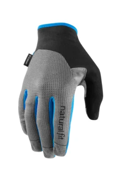 Cube X Natural Fit Long Finger Gloves - Grey/Blue -Sportful Shop 11125 1