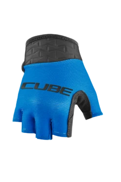 Cube Performance Junior Short Finger Gloves - Blue/Mint -Sportful Shop 11128 1 1
