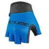 Cube Performance Junior Short Finger Gloves - Blue -Sportful Shop 11128 1