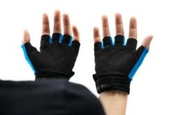 Cube Performance Junior Short Finger Gloves - Blue -Sportful Shop 11128 6