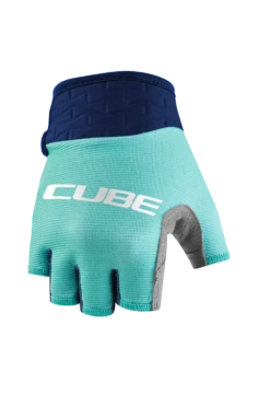 Cube Performance Junior Short Finger Gloves - Blue -Sportful Shop 11129 1 1