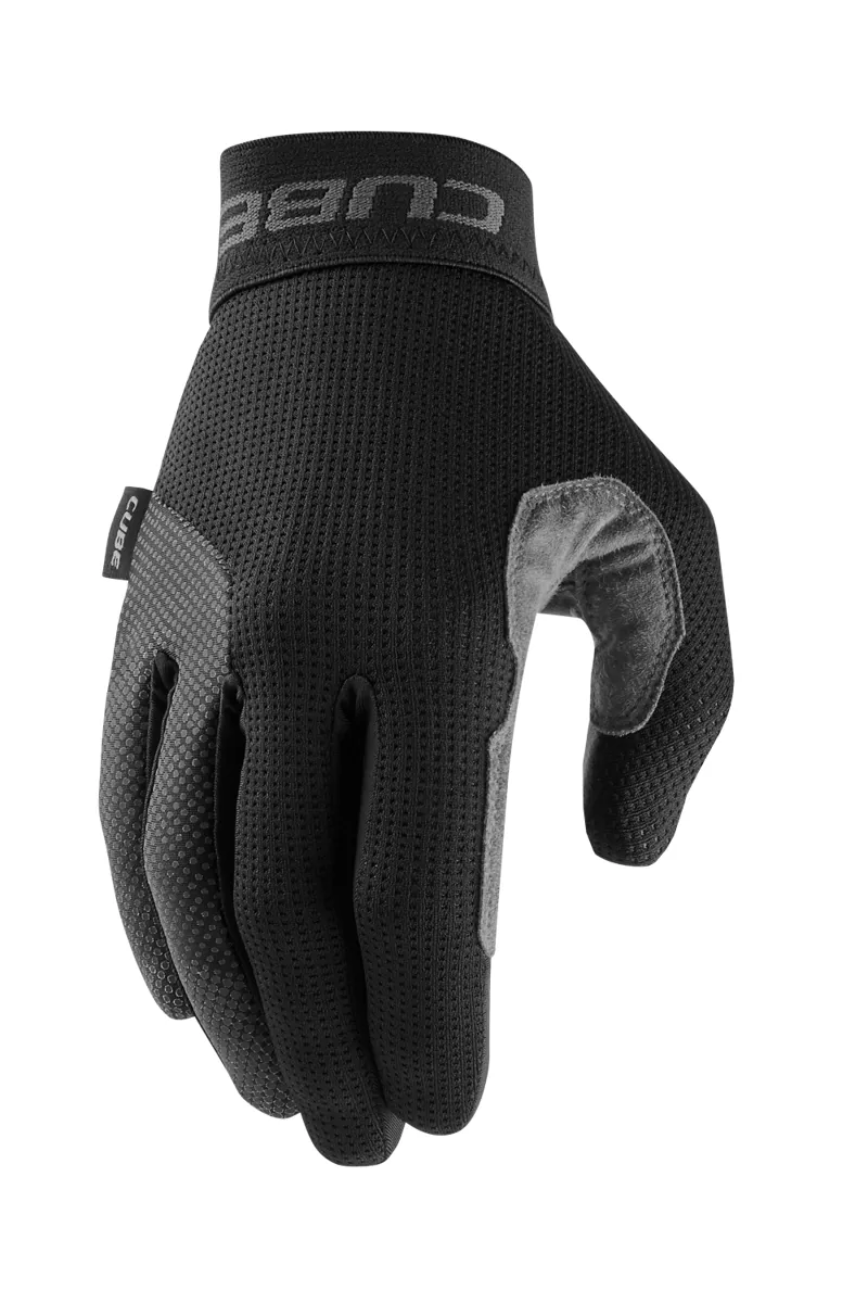 Cube Pro Long Finger Gloves - Black 3 Cube Pro Long Finger Gloves - Black