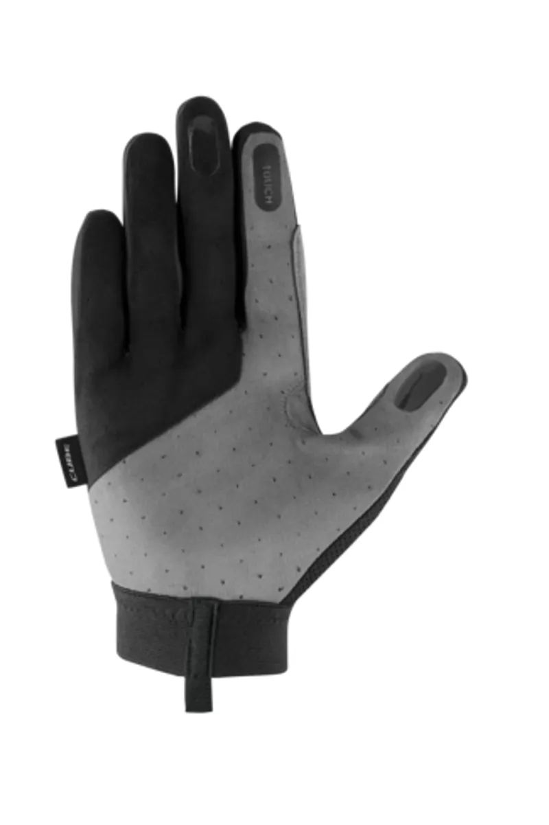 Cube Pro Long Finger Gloves - Black 6 Cube Pro Long Finger Gloves - Black - Image 4