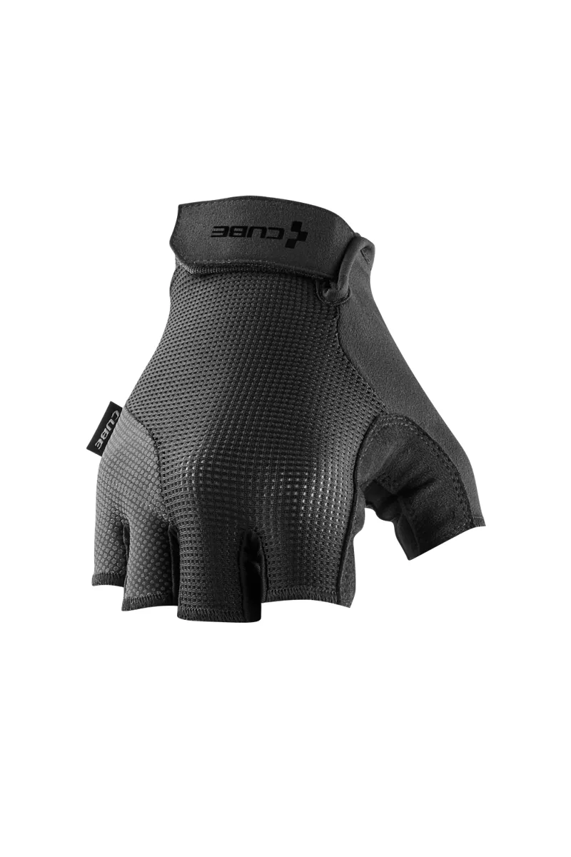 Cube Comfort Short Finger Gloves - Black/Grey 8 Cube Comfort Short Finger Gloves - Black/Grey - Image 6