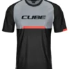 Cube Edge Round Neck Short Sleeve Jersey - Black/Grey -Sportful Shop 11140 1