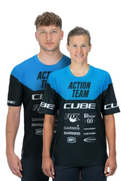 Cube Edge Round Neck Short Sleeve Jersey - X Action Team