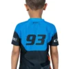 Cube Junior X Action Team Short Sleeve Jersey - Black/Blue -Sportful Shop 11146 3