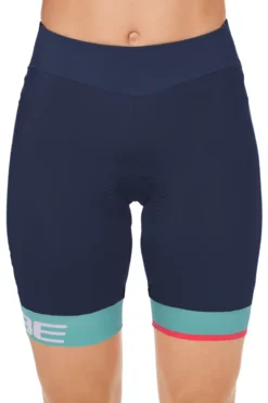 Cube Teamline Womens Lycra Shorts - Blue/Mint -Sportful Shop 11159 2