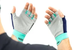 Cube Performance Short Finger Gloves - Blue/Mint -Sportful Shop 11219 6