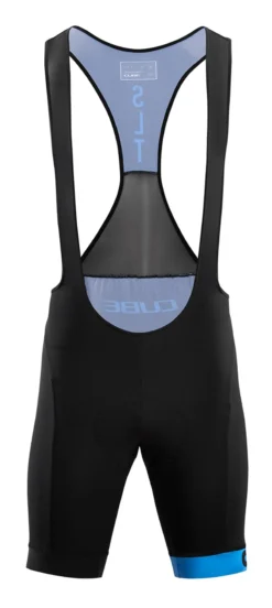 Cube SLT Bib Shorts - Black/Blue -Sportful Shop 11294 6