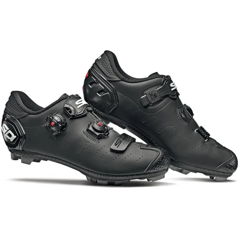Sidi Dragon 5 SRS Clipless MTB Shoes - Matt Red/Black 4 Sidi Dragon 5 SRS Clipless MTB Shoes - Matt Red/Black - Image 2