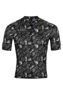Cube Blackline Short Sleeve Jersey - Bavaria Black