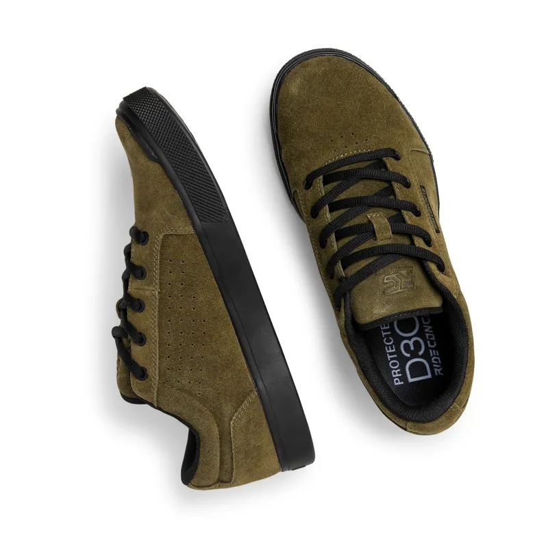 Ride Concepts Vice Men's Flat MTB Shoes - Olive 8 Ride Concepts Vice Men's Flat MTB Shoes - Olive - Image 6