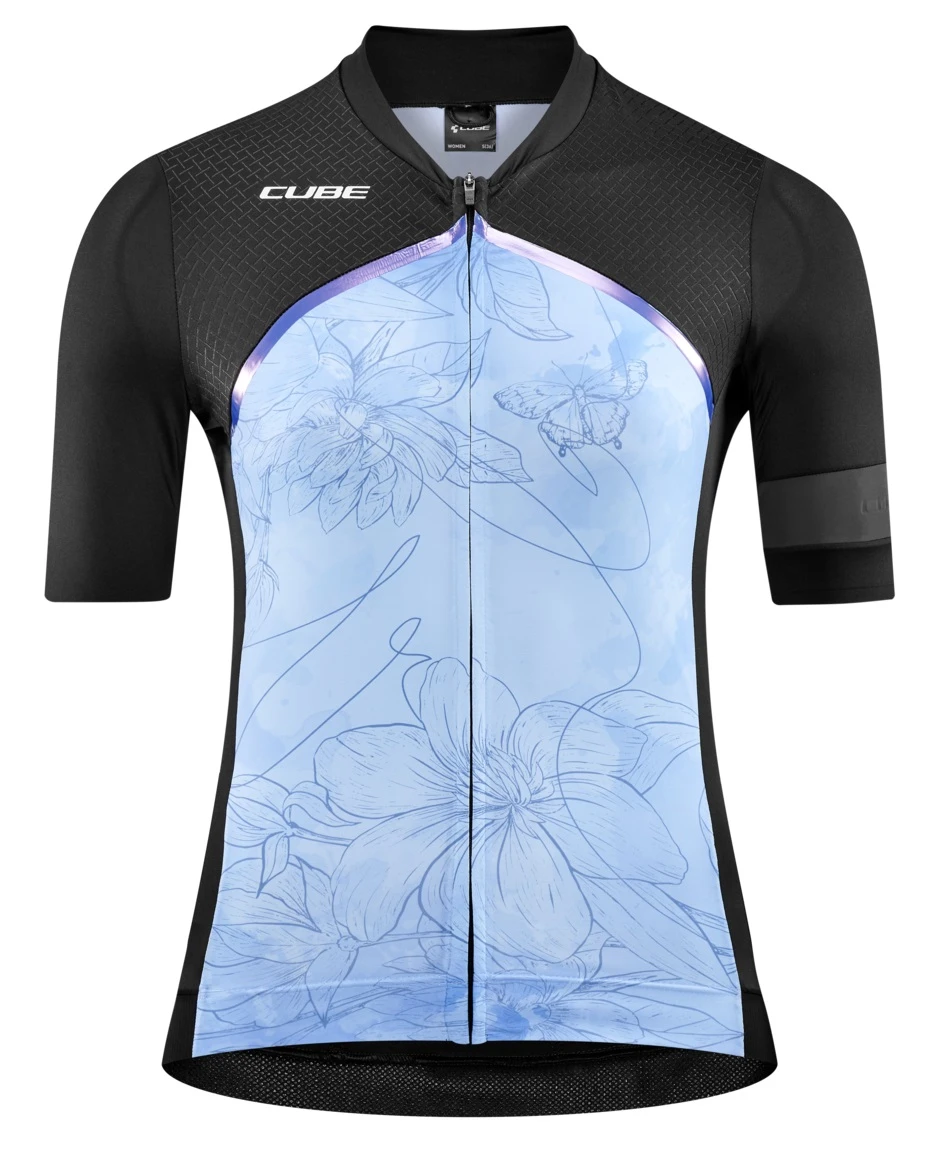 Cube Blackline Women's Short Sleeve Jersey - White/Black 5 Cube Blackline Women's Short Sleeve Jersey - White/Black - Image 3
