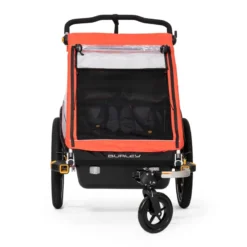 Burley Cub X Child Trailer - Atomic Red -Sportful Shop 2 cub x front webex