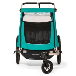 Burley Encore X Child Trailer - Turquoise -Sportful Shop 2 encore x front webex