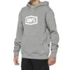 100 Percent Icon Pullover Youth Hoodie - Black -Sportful Shop 20030 00004 1
