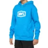 100 Percent Icon Pullover Youth Hoodie - Sky Blue -Sportful Shop 20030 00008