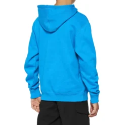 100 Percent Icon Pullover Youth Hoodie - Sky Blue -Sportful Shop 20030 00008 2