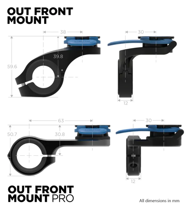 Quad Lock Out Front Pro Phone Mount 5 Quad Lock Out Front Pro Phone Mount - Image 3