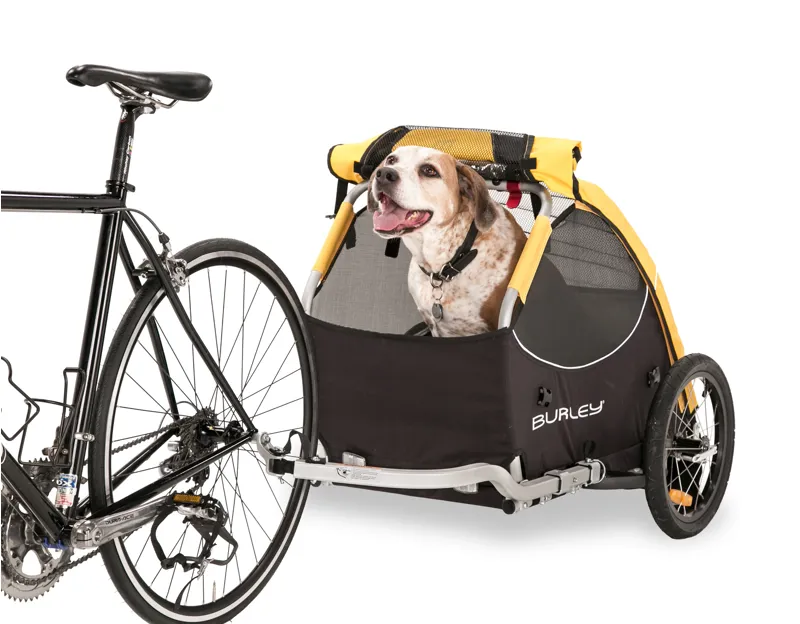 Burley Tailwagon Pet Trailer - Yellow/Black - 16w 6 Burley Tailwagon Pet Trailer - Yellow/Black - 16w - Image 4