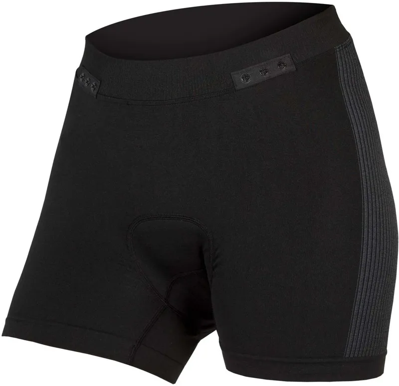 Endura Womens Engineered Padded Boxer With Clickfast - Black 3 Endura Womens Engineered Padded Boxer With Clickfast - Black